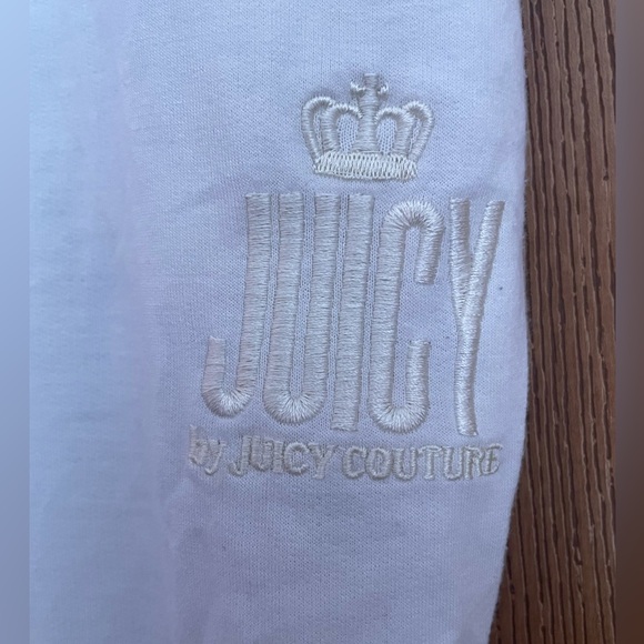 Juicy Couture large cream sweatpants - Picture 4 of 4